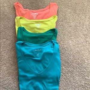 Bundle : Perfect V-neck Tee Shirts- Summer Edition